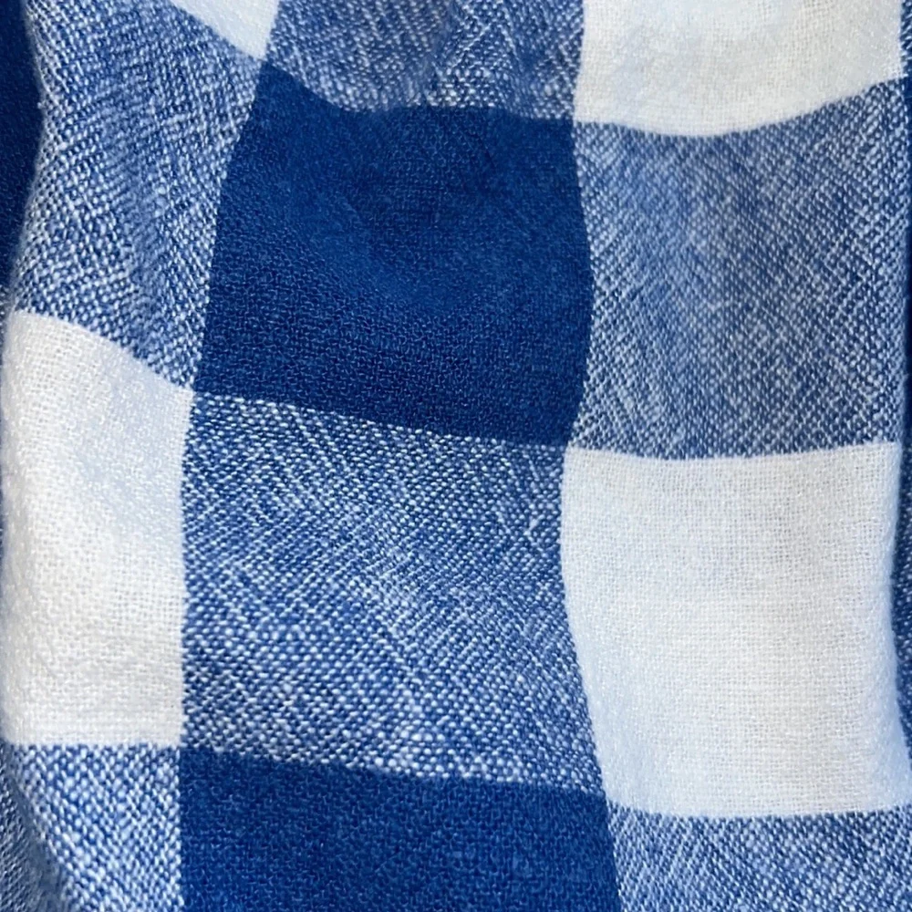 Old navy, spaghetti strap checkered Flowey ruffle top with matching bloomer
